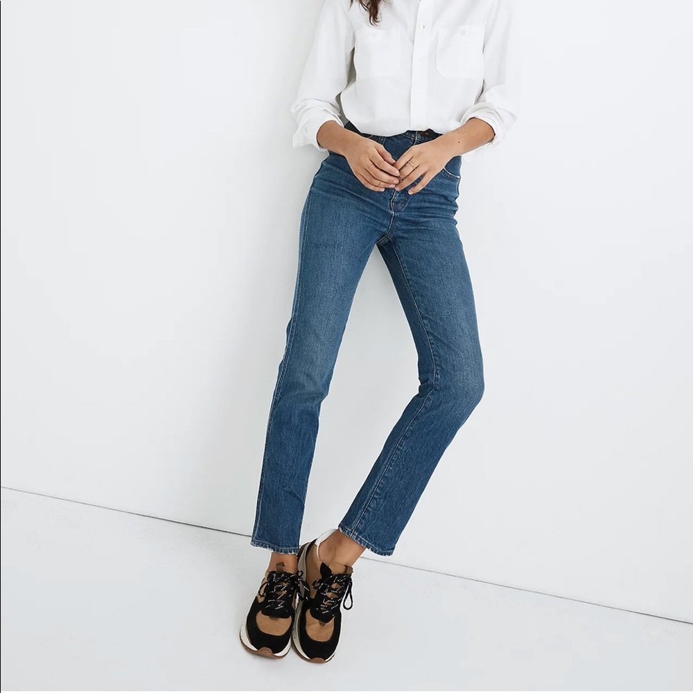 NWT Madewell Stovepipe Jeans in Kline Wash Size 31